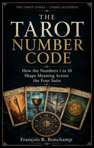 Book cover of The Tarot Number Code: How the Numbers 1 to 10 Shape Meaning Across the Four Suits