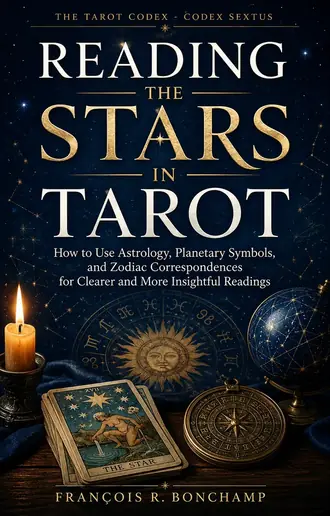 Book cover of Reading the Stars in Tarot: How to Use Astrology, Planetary Symbols, and Zodiac Correspondences for Clearer and More Insightful Readings